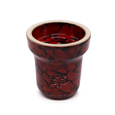 Глиняна чаша Solaris Eva Red Black (Червона глазур)