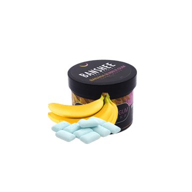 Кальянна чайна суміш Banshee Dark Banana Bubble Gum (Бананова Жуйка, 50 г)