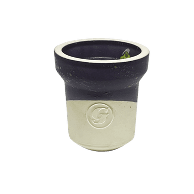 Глиняна чаша GrynBowls Accent White Violet (Фіолетовий)