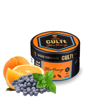 Тютюн CULTt G97 Blue Orange (чорниця, апельсин, м'ята, 100 г)