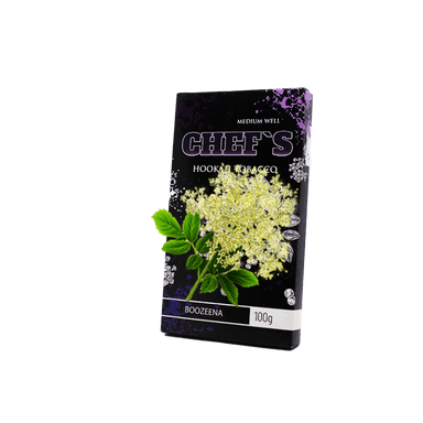Тютюн Chefs Boozeena (смак ягід та квітів бузини, 100 г)