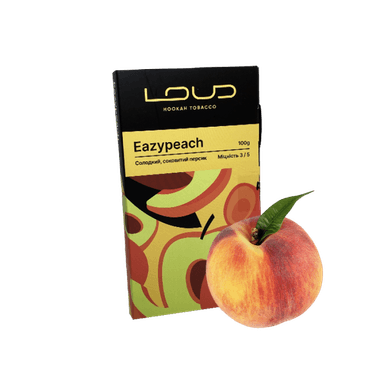 Тютюн Loud Easypeach (Ізіпіч, 100 г)