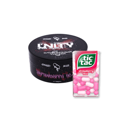 Тютюн Unity Strawberry tic-tac (Полуничний тик-так, 100 г)
