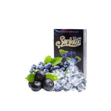 Тютюн Serbetli ice acai blueberry (асаї чорниця лід, 50 г)