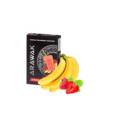 Тютюн Arawak Strong Banana Strawberry Smoothie (Банан полуниця, 40 г)