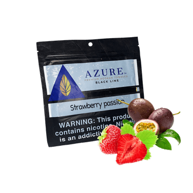 Тютюн Azure Black Strawberry passion (Полуниця маракуйя, 100 г)