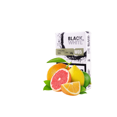 Тютюн Black&White W05 Citrus mix (мікс цитрусових, 40 г)