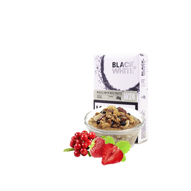 Тютюн Black&White W24 Muesli with red fruit (фруктові мюслі, 40 г)