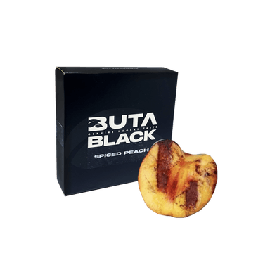 Тютюн Buta Black Spiced Peach (Пряний персик, 100 г)