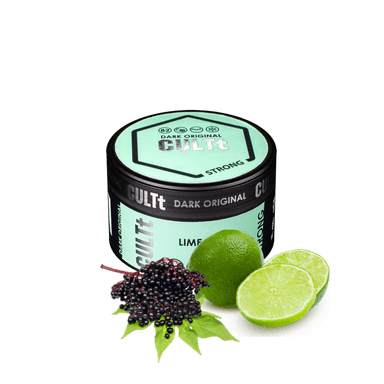 Тютюн CULTt Strong DS87 Lime elderberry (Лайм Бузина, 100 г)