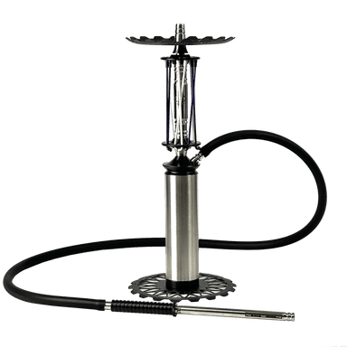 Кальян Trumpet Hookah Rider Still Black White (чорно-білий, повний комплект)