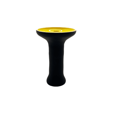 Чаша 2x2Hookah Medium Black yellow matt (Жовтий, Чорний)