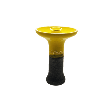 Чаша 2x2Hookah Medium Graphit yellow (Жовтий)