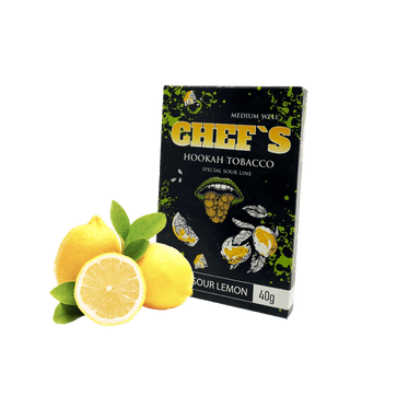 Тютюн Chefs Sour Lemon (Кислий Лимон, 40 г)
