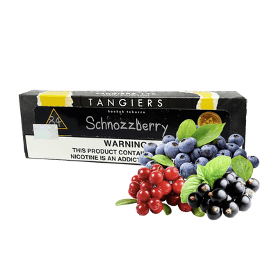 Тютюн Tangiers Noir №84 Schnozzberry (Шноззберрі, 250 г) Чорна упаковка