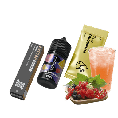 Набір для самозамішування Chaser Lux Berry Lemonade Ultra (Ягоди Лимонад, 50 мг, 30 мл)