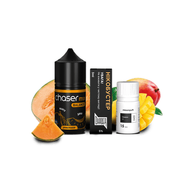 Набір для самозамішування Chaser Mix Mango Melon Ultra (Манго Диня, 50 мг, 30 мл)