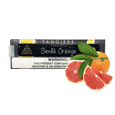 Тютюн Tangiers Noir №57 Sevilla Orange (Севілл Оранж, 250 г) Чорна упаковка