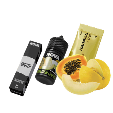 Набір для самозамішування Chaser Nova Honeydew&Papaya (Папайя, 50 мг, 30 мл)