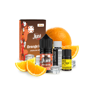 Набір для самозамішування Juni Mix Orange Ice (Апельсин Льод, 50 мг, 30 мл)