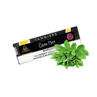 Тютюн Tangiers Noir №96 Cane Mint (Кейн мінт, 100 г) Чорна упаковка