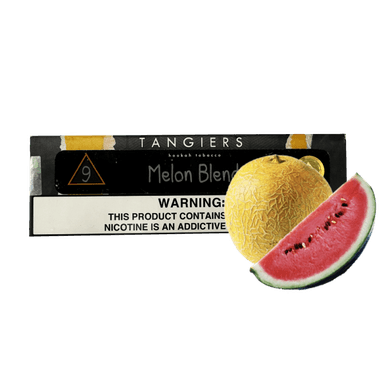 Тютюн Tangiers Noir №9 Melon Blend (Мелон Бленд, 250 г) Чорна упаковка