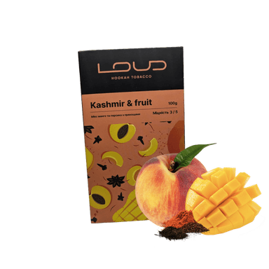 Тютюн Loud Kashmir & fruit (Кашмір Фрут, 100 г)