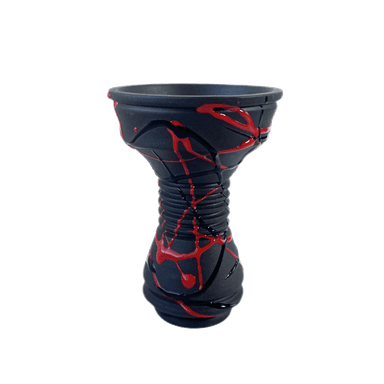 Глиняна чаша Gusto Bowls Killa Black Red (Чорно-червоний)