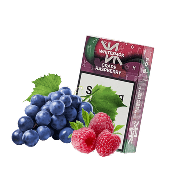 Тютюн WhiteSmok Grape Raspberry (Виноград Малина, 50 г)