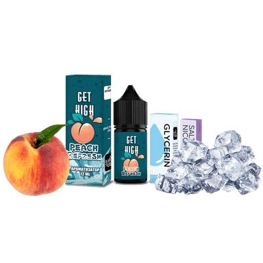 Набір для самозамішування Get High Peach Refresh (Піч Рефреш, 50 мг, 30 мл)