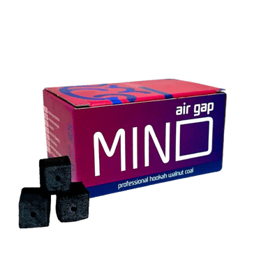 Горіхове вугілля для кальяну Mind Air Gap (1 кг, 72 шт, р25)