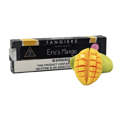 Тютюн Tangiers Noir №7 Eric's Mango (Ерікс Манго, 250 г) Чорна упаковка