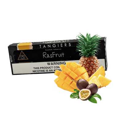 Тютюн Tangiers Noir №131 Rasfruit (Расфрут, 250 г) Чорна упаковка