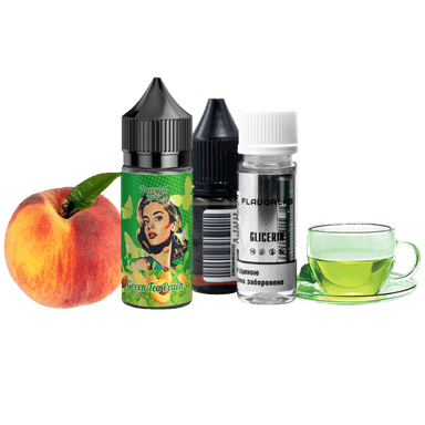 Набір для самозамішування Flavorlab Lady Green tea peach (Зелений чай персик, 50 мг, 30 мл)