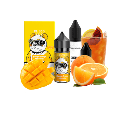 Набір для самозамішування Flavorlab FL350 LUX Mango orange lemonad (Манго Апельсин Лимонад, 50 мг, 30 мл)
