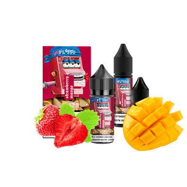 Набір для самозамішування Flavorlab FL350 Strawberry mango (Полуниця манго, 50 мг, 30 мл)