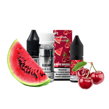 Набір для самозамішування Flavorlab Р1 Кавун вишня (50 мг, 10 мл)