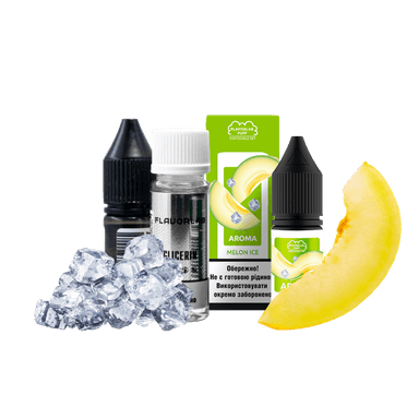 Набір для самозамішування Flavorlab Puff Melon ice (Диня Льод, 50 мг, 10 мл)