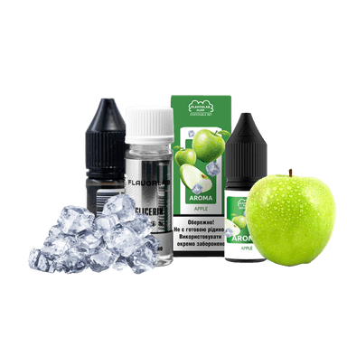 Набір для самозамішування Flavorlab Puff Apple (Яблуко, 50 мг, 10 мл)