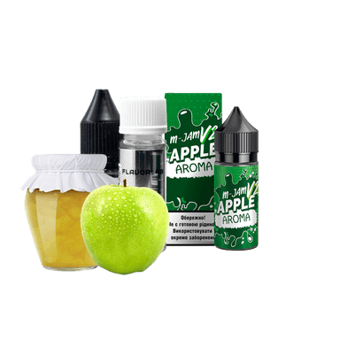Набір для самозамішування Flavorlab M-Jam V2 Apple (Яблуко, 50 мг, 30 мл)