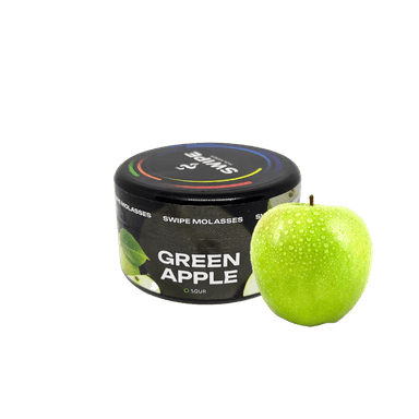 Кальянна суміш Swipe Green Apple (Зелене Яблуко, 50 г)