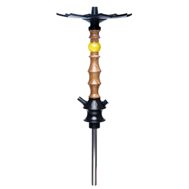 Кальян Karma 1.2 Walnut Yellow (жовтий, базовий комплект)
