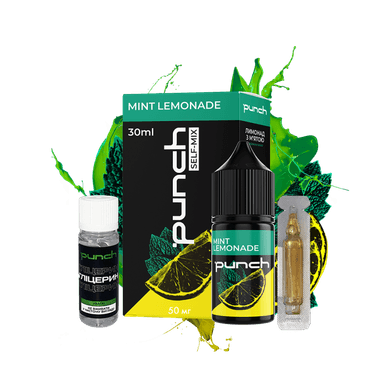 Набір для самозамішування Punch Mint Lemonade (Лимонад М'ята, 50 мг, 30 мл)
