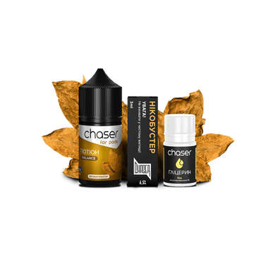 Набір для самозамішування Chaser Tobacco Ultra (Тютюн, 65 мг, 30 мл)