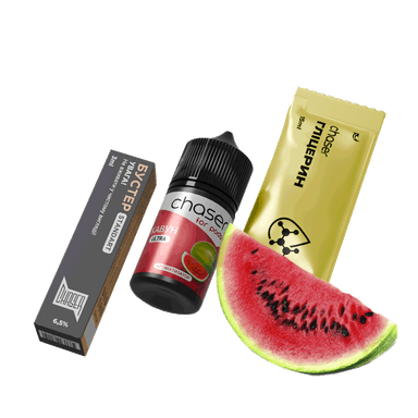 Набір для самозамішування Chaser Watermelon Ultra (Кавун, 65 мг, 30 мл)