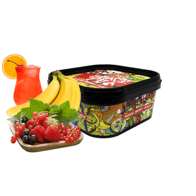 Кальянна чайна суміш Space Tea Home Banana Berry Punch (Банана Беррі Пунш, 250 г)