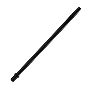 Мундштук для кальяну із алюмінію Stick Black (Чорний, без конектора)