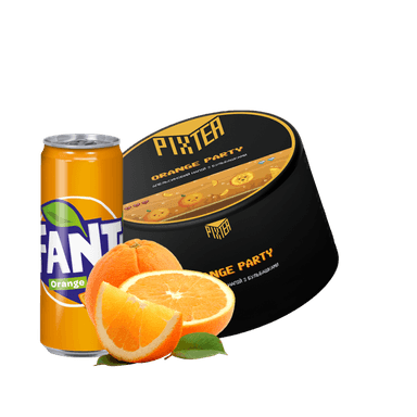 Кальянна чайна суміш Pixtea Orange Party (Оранж Паті, 250 г)