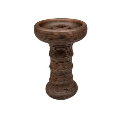 Глиняна чаша GrynBowls Phunnel Dotted line (Коричнева)