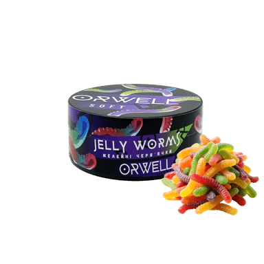 Тютюн Orwell Soft Jelly Worms (Желейні Черв'ячки, 100 г)